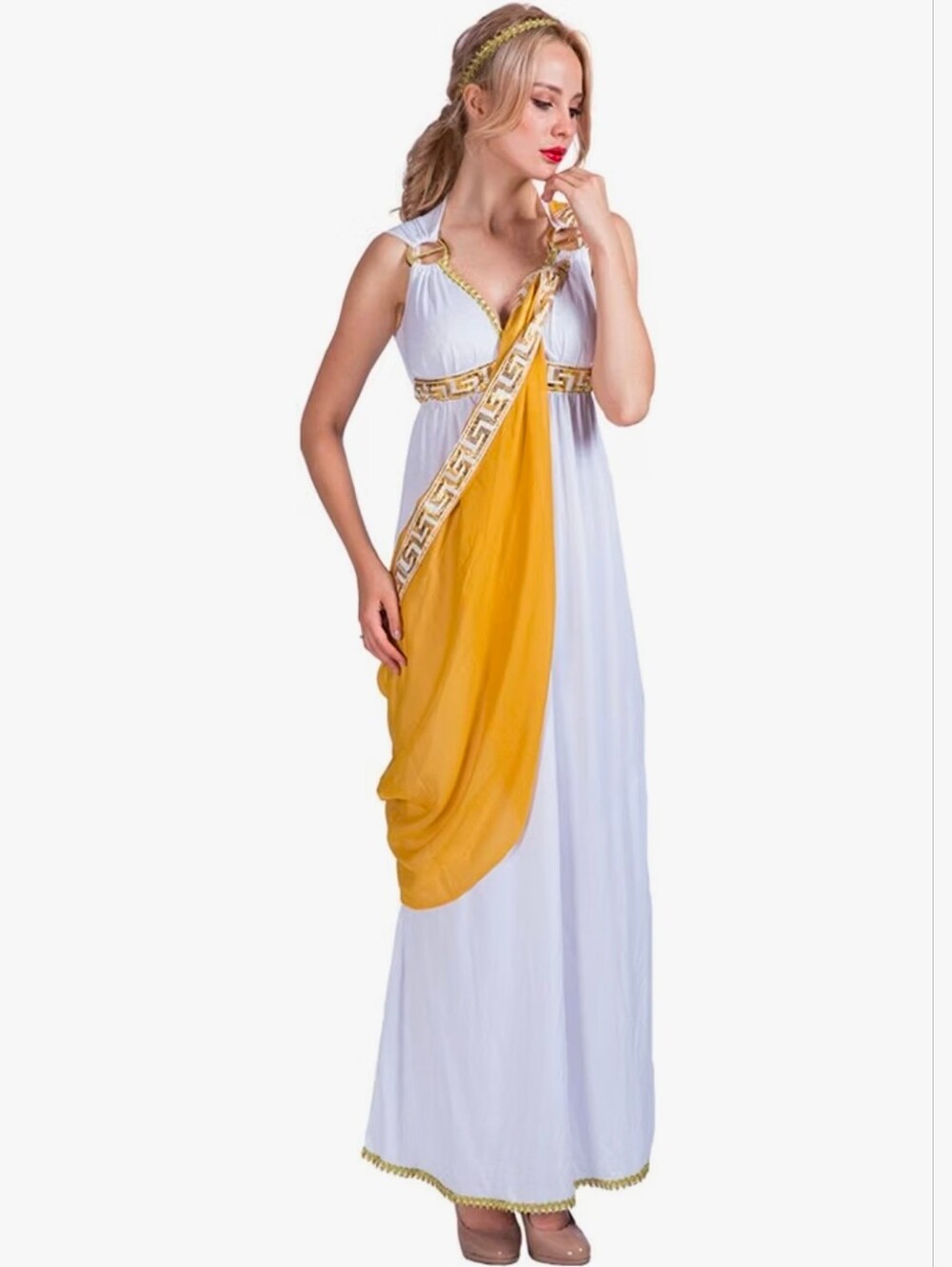 Roman Greek Goddess Costume XL